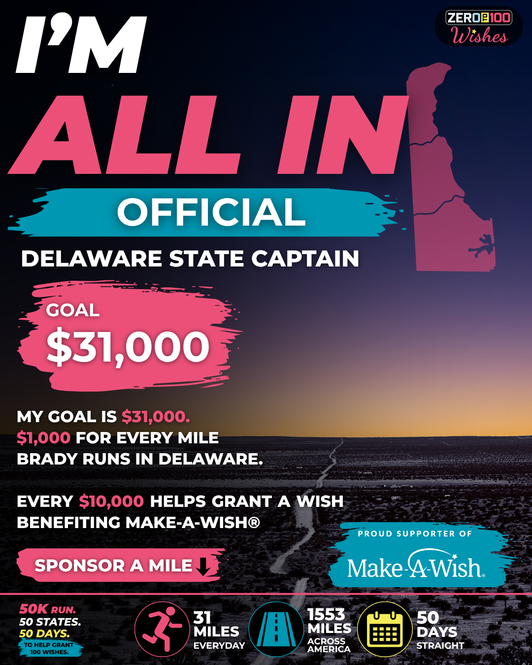 Delaware I'm All In: State Captain