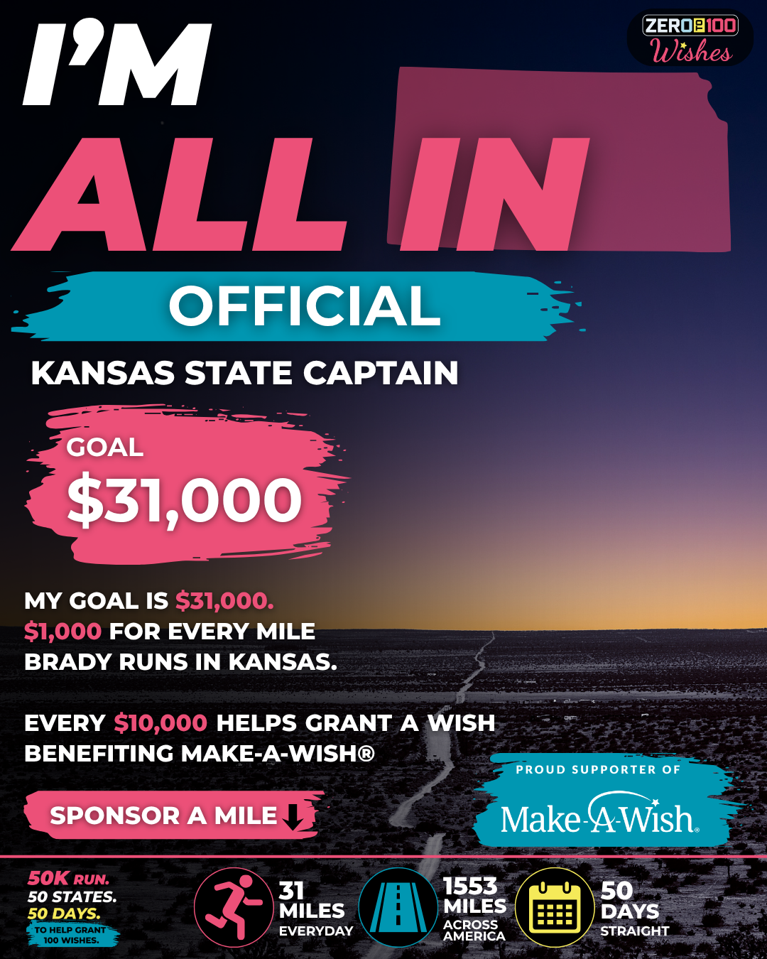 Kansas I'm All In: State Captain