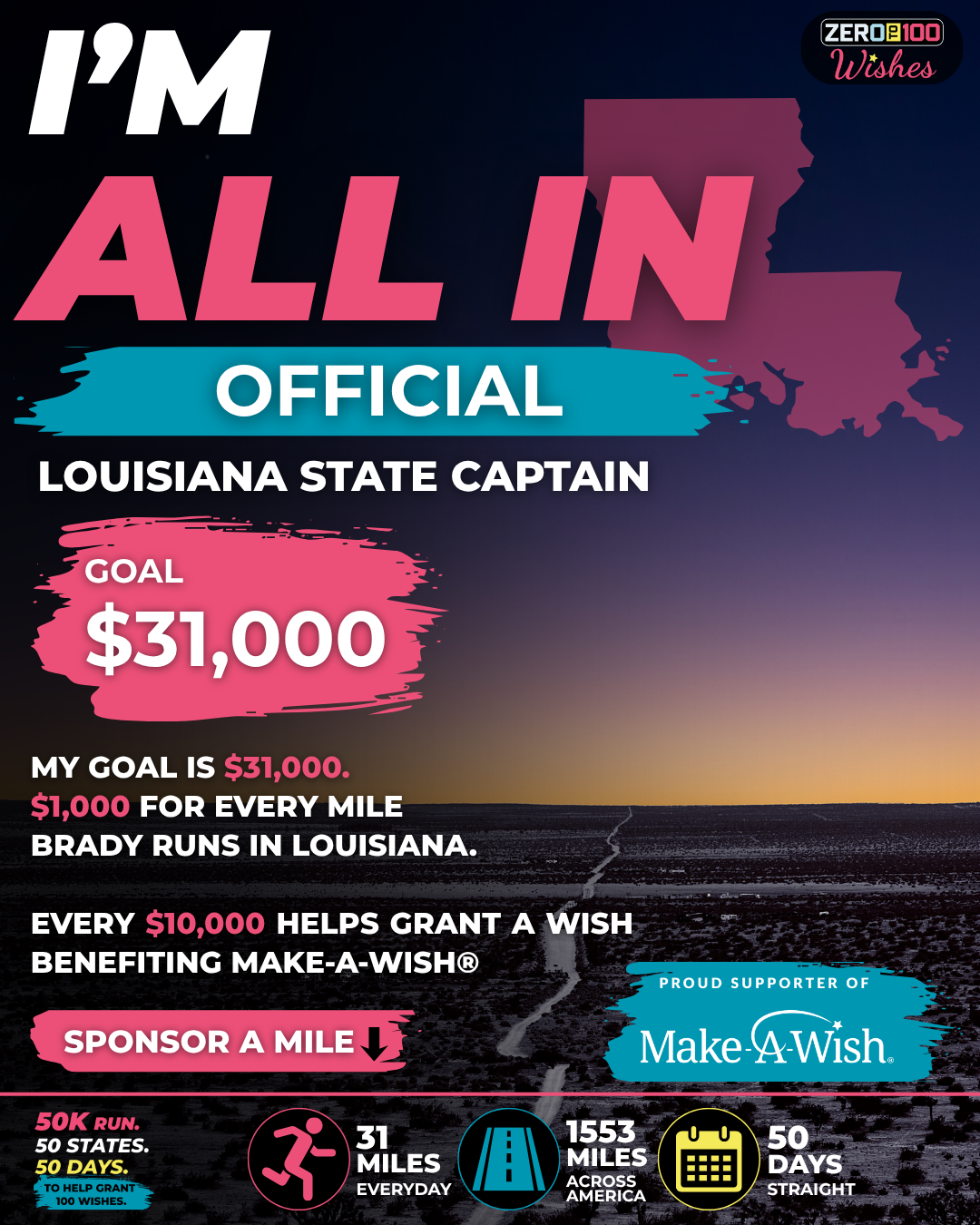 Louisiana I'm All In: State Captain