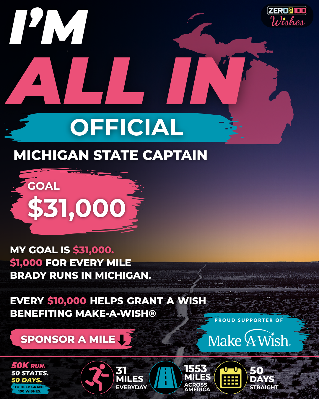 Michigan I'm All In: State Captain