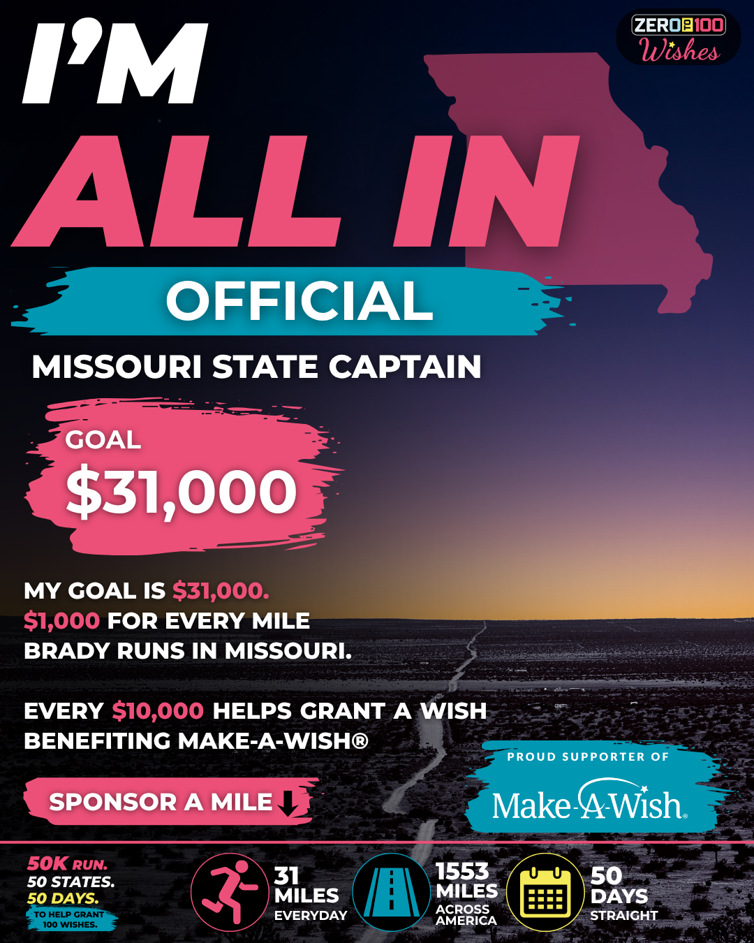 Missouri I'm All In: State Captain