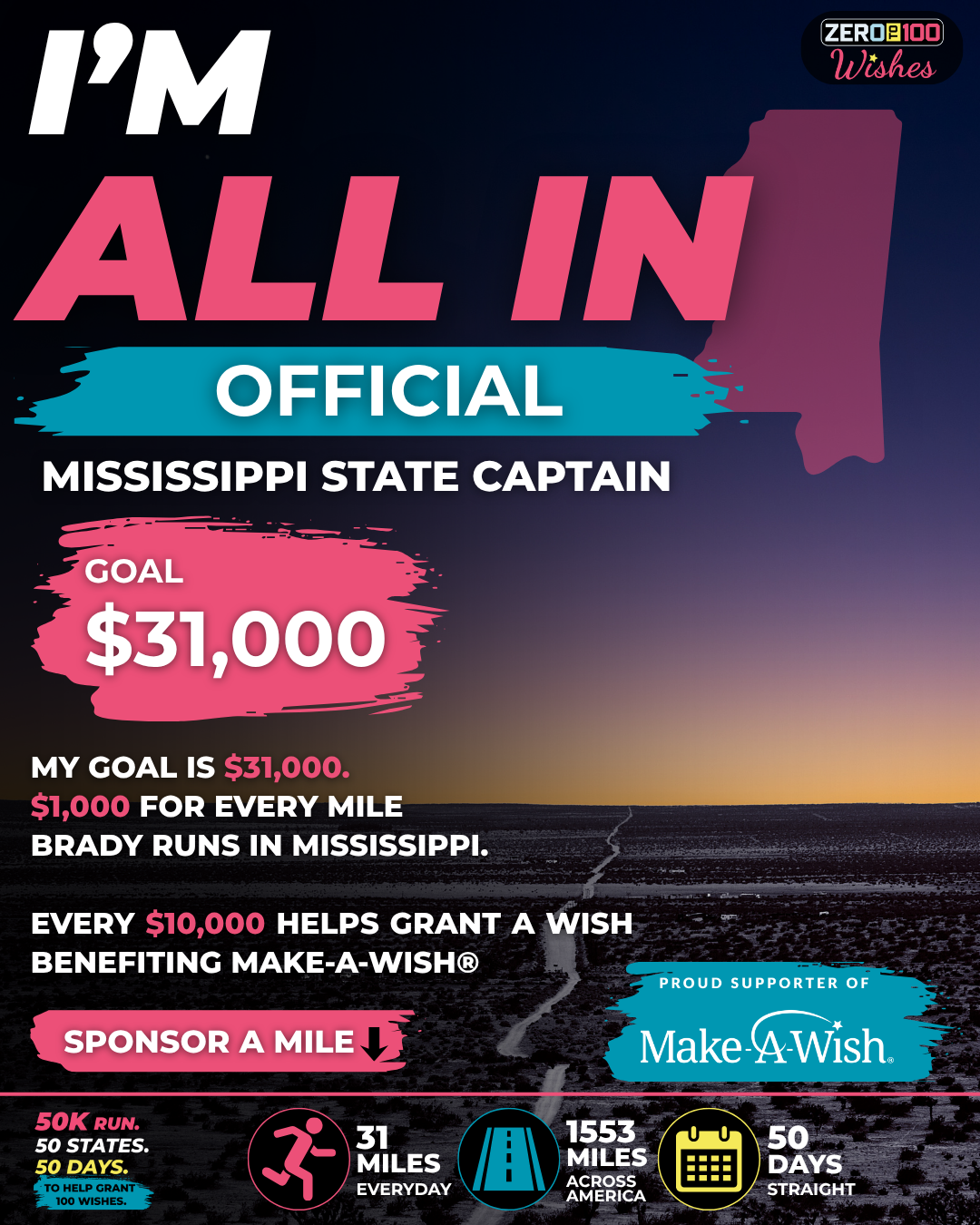 Mississippi I'm All In: State Captain