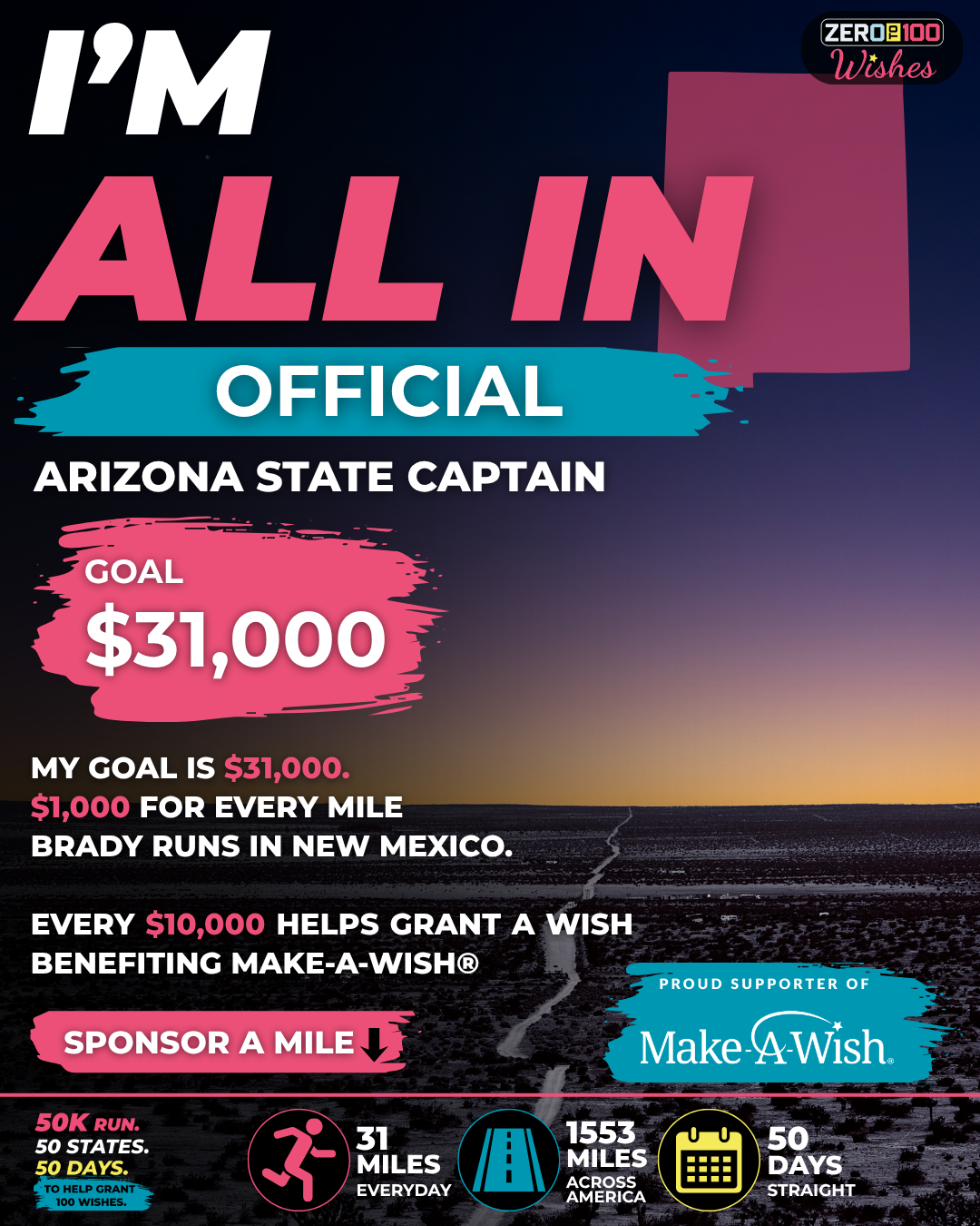 New Mexico I'm All In: State Captain