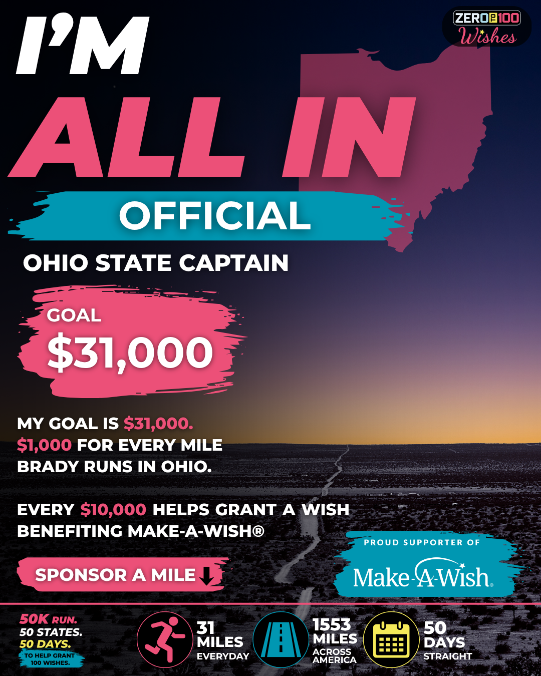 Ohio I'm All In: State Captain