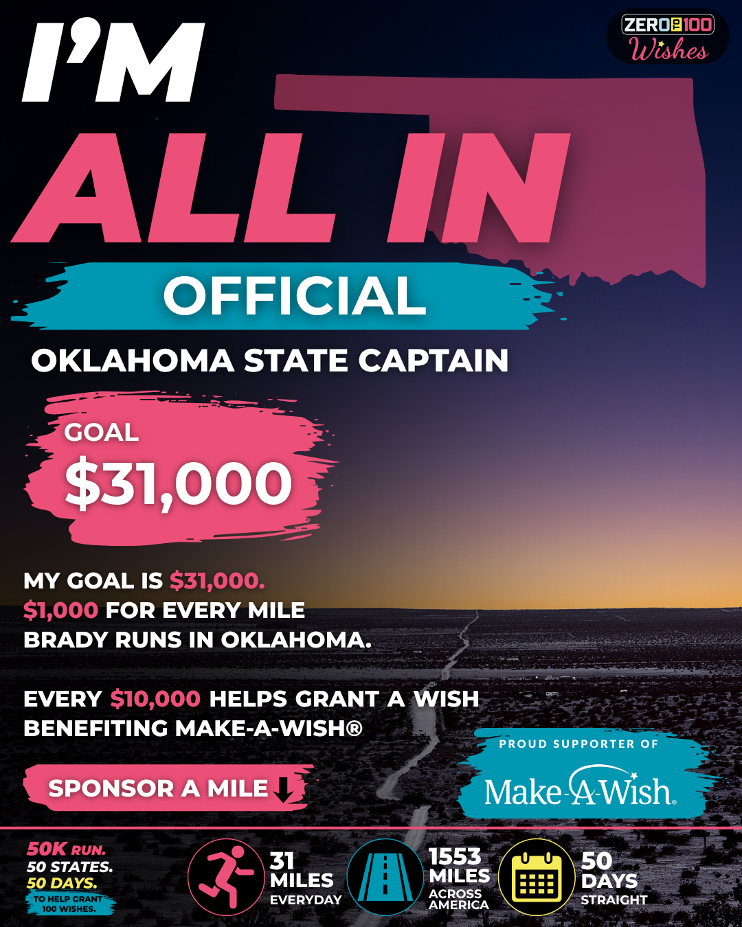 Oklahoma I'm All In: State Captain