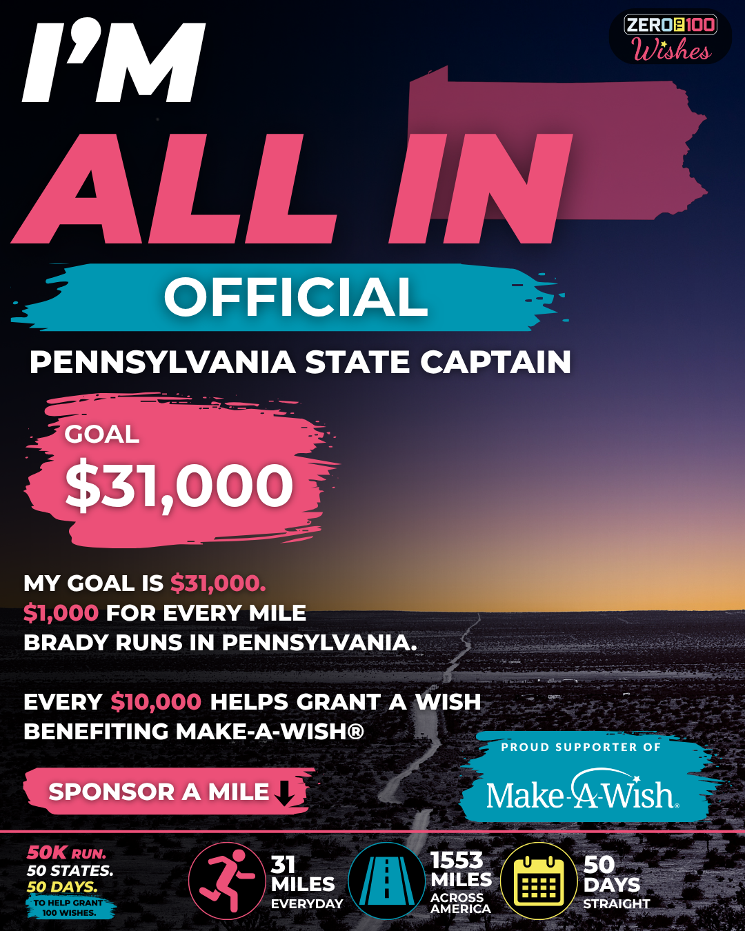 Pennsylvania I'm All In: State Captain