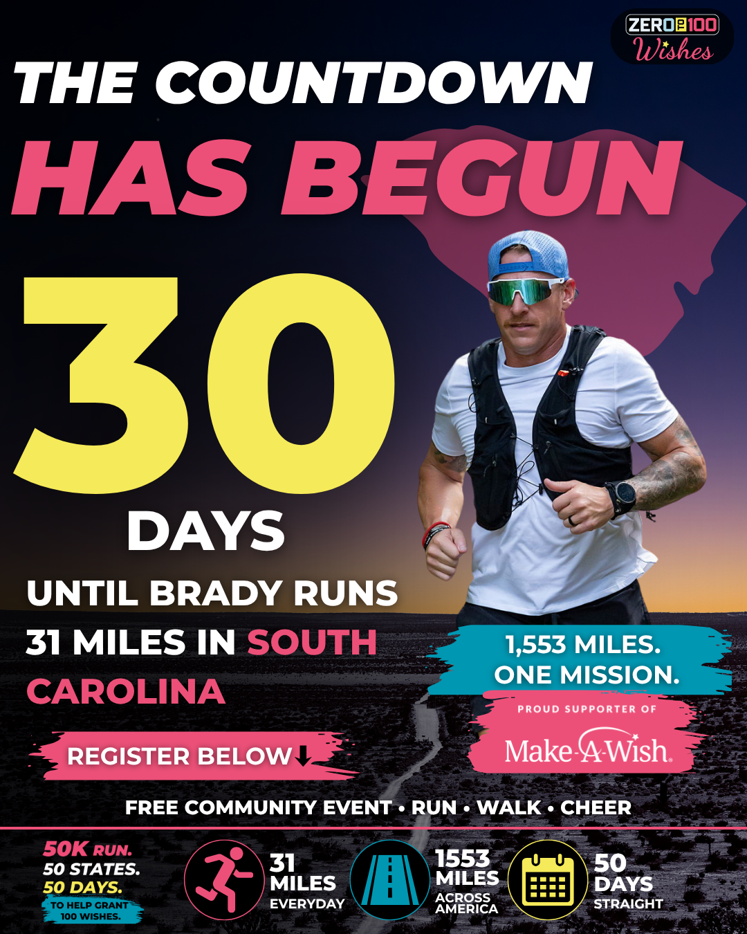 South Carolina 30 Days Post