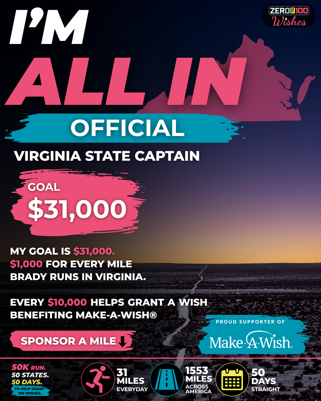 Virginia I'm All In: State Captain