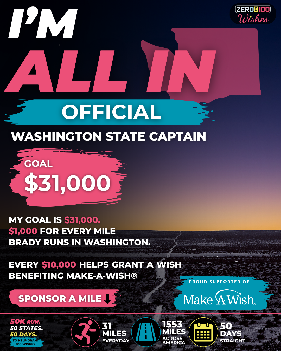 Washington I'm All In: State Captain